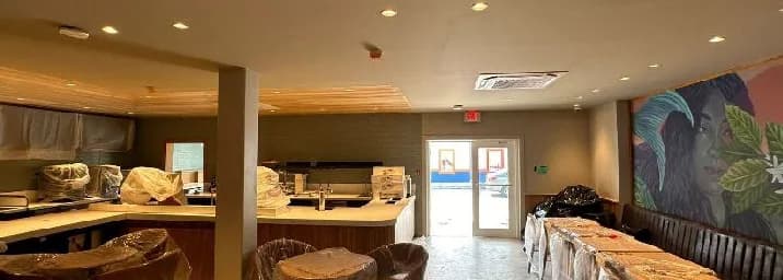 Completed Starbucks store fit-out in Barbados